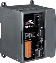 Standardowy kontroler WinPAC-8000, CPU PXA270 520MHz, 128Mb SDRAM, 96MB Flash, micro SD, VGA, 2x RJ-45, 1x USB, 1x RS-232, 1x RS-485, WT-25+75, 1x slot rozszerze, Windows CE