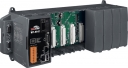 ISaGRAF WinPAC controller, CPU PXA270 520MHz, 96MB FLASH, 128MB SDRAM, VGA, 2x RJ-45 10/100 Base-TX, 1x USB, 2x RS-232, 1x RS-485, 1x RS-232/RS-485, microSD, WindowsCE 5.0, WT-25+75, programmable, PLC, 8x I/O slots