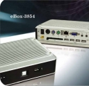 Compact Embedded System with VIA EDEN Nano 800Mhz, 256MB DDR266 RAM, VGA, 100base-tx, 6x USB, 1x PRT, Compact Flash Slot, 1x PCIe, fanless, WT0+60, programmable, 1x PS/2, 1x LPT, 1x EIDE, audio