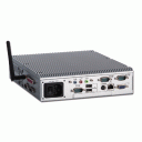 Embedded computer with CPU Intel Pentium M, 1.4GHz, 1 GB RAM, VGA, LVDS, LAN, 4x USB, Audio, CompactFlash, IDE, 3x RS232, 1x RS232/422/485, audio, fanless, size 250x205x56mm