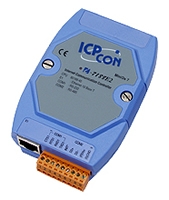 Internetowy kontroler komunikacyjny, Ethernet, 1x RS-232, 1x RS-485, TCP, UDP, IP, ICMP, ARP