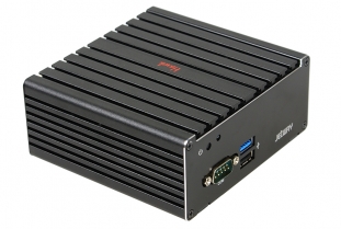 Komputer typu barebone, INTEL® Bay Trail-M N2930/2807 SoC Processor (1.83GHz, 7.5W TDP), 1 x SO-DIMM slot (Max to 4GB), 2 x HDMI, 2 x RJ-45, 1 x USB 3.0, 3 x USB 2.0, 1 x COM, monta na cianie