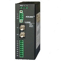 Multi mode V.24 (7 RS232) media converter, Ethernet, device server, Optic fiber, 100 base fx