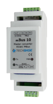 Converter M-Bus Master to RS 485. Communication in MBus over RS485.