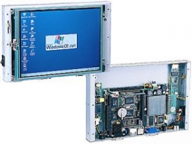 8.4" Open Frame Embedded Panel PC with touch screen, Touchable LCD Panel, CPU Vortex86 166MHz