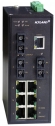 Zarzdzalny switch ethernetowy, 2x 100Base-FX single mode, gniazdo FC/ST/SC; 6x 10/100Base-T(X) gniazdo RJ45, temperatura pracy -40+85 C