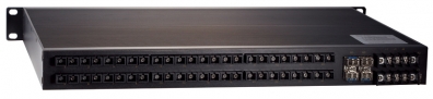 Layer 3 modular managed Ethernet switch with 4x 10/100/1000Base-T(X) ports, 12x 100Base-FX ports, single mode, FC/SC/ST connector, 12x 10/100Base-T(X) ports, RJ45 connector, rack mounting, 24VDC, WT-40+85 C