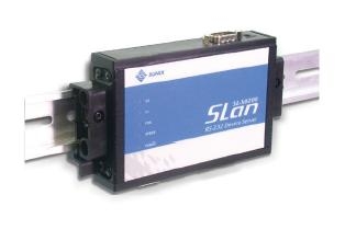1-port RS-232 SLAN Device Server, 10/100Base-TX, 2x RS-232, TCP, UDP, SLAN, metal case