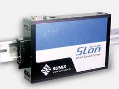 4 ports RS-232 SLAN Device Server without 12~48V power input