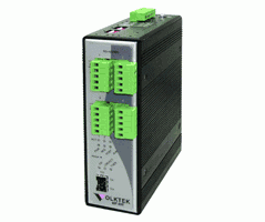 Serwer urzdze konwertujcy 4 porty RS-422/485 na wiatowd 100Fx, Multi-mode lub Single-mode, zarzdzalny