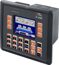 InduSoft based ViewPAC with 3.5" LCD (English Version of OS) (RoHS), Win CE.NET 5.0, 1x RJ-45 10/100 Base-TX, 1x USB, 1x RS-232, 1x RS-485, 3x Expansion I/O slots, programmable, WT-20+70, PXA270 520 MHz, PLC, display